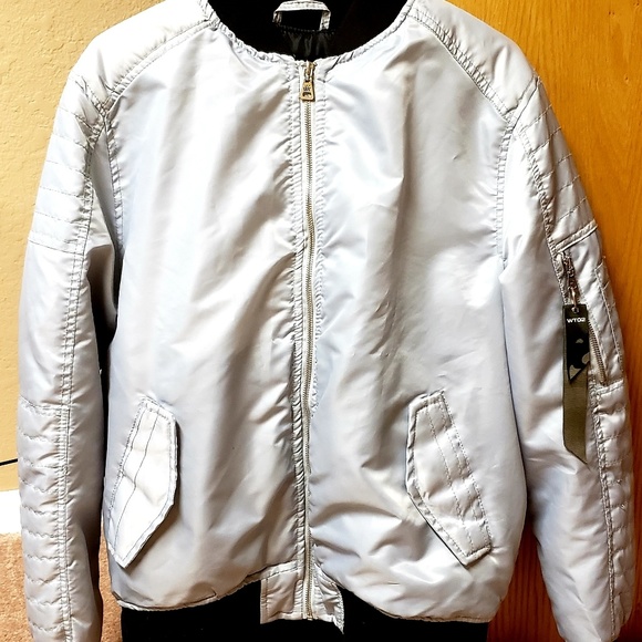 Mens Bomber Jacket - Picture 2 of 8